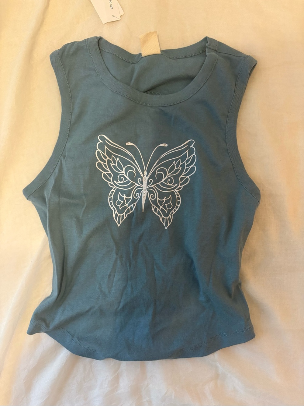 Rhinestone - backless top